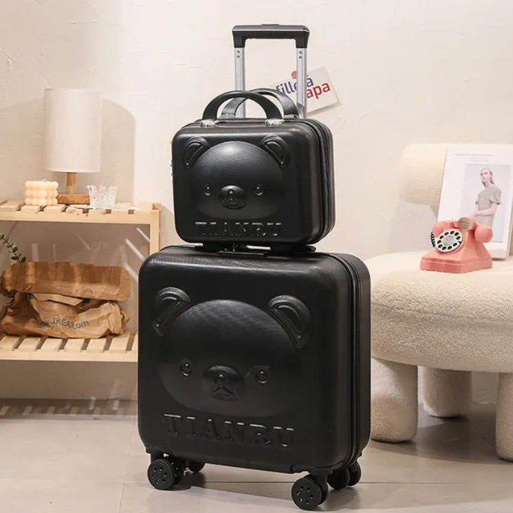 Rilakkuma Carry-On Suitcase Set