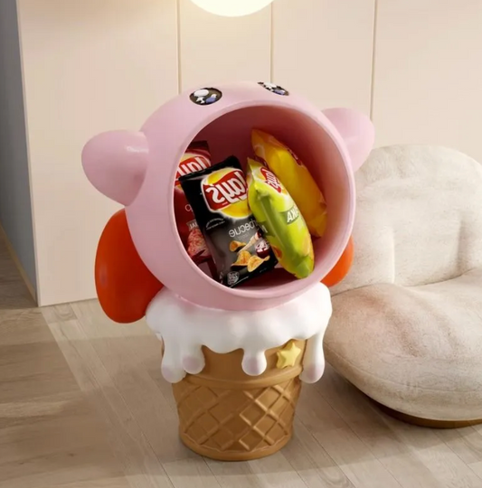 KIRBY ICE CREAM SNACK STORAGE