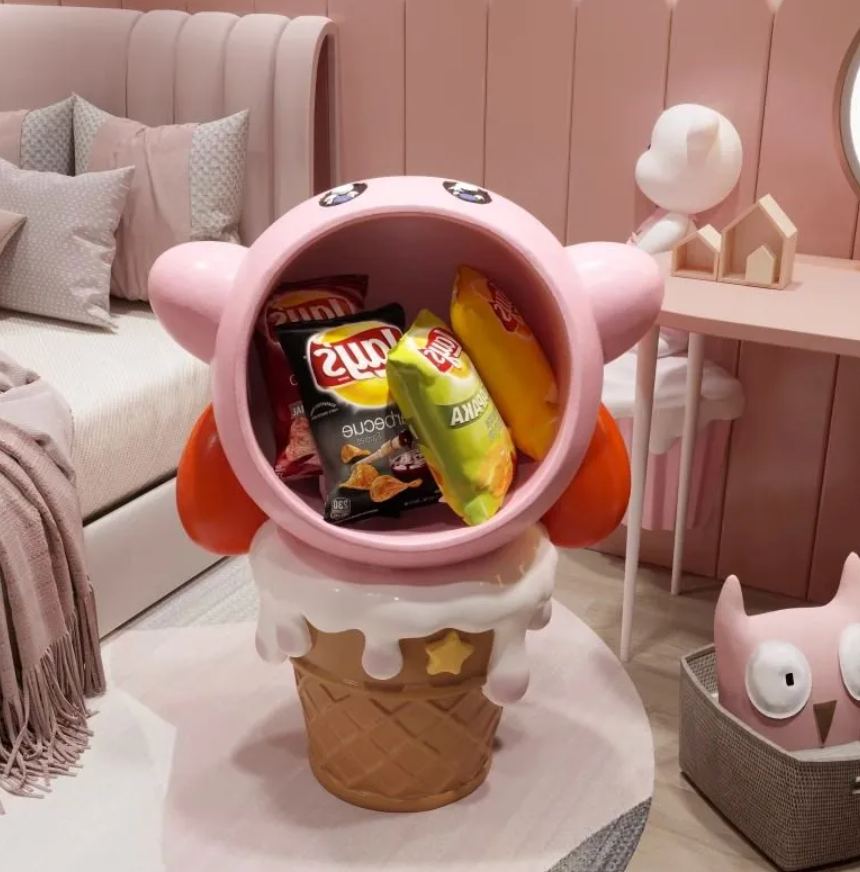 KIRBY ICE CREAM SNACK STORAGE