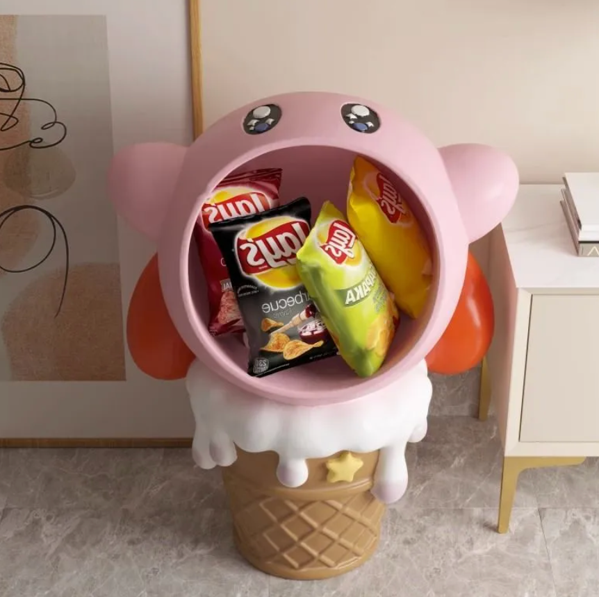 KIRBY ICE CREAM SNACK STORAGE
