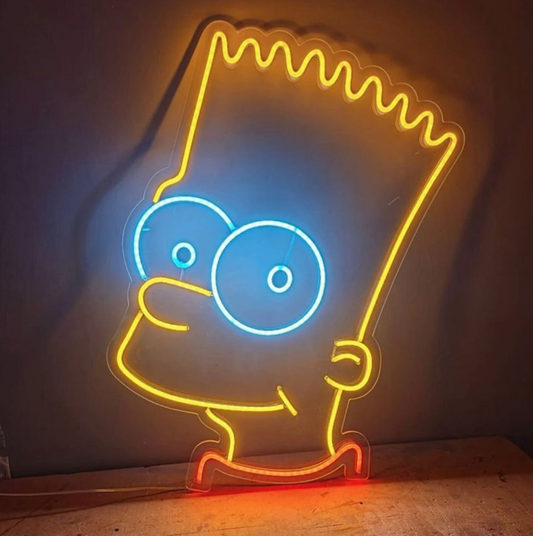BART SIMPSON NEON SIGN