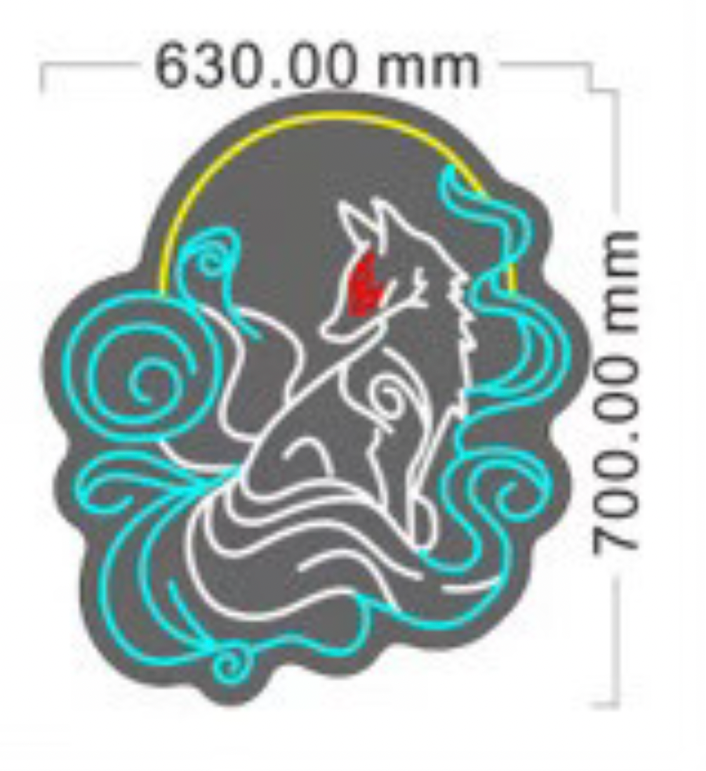 Kitsune Fox Neon Sign – My Store