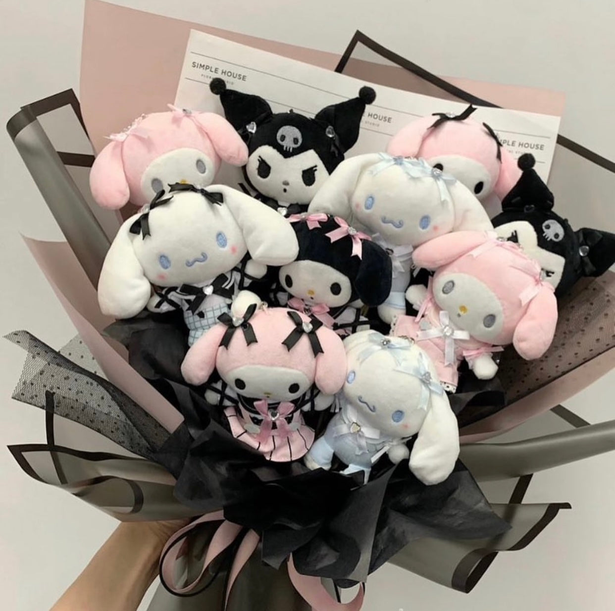 Sanrio Plushie Bouquet - Angel Girl 💕